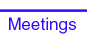 Upcoming Meetings