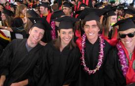 Stanford Earth Commencement 2011 students