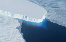 Ice sheet in Antartica 