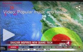 Shazam earthquake data