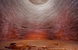 brick kiln interior
