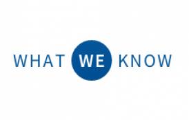 What We Know logo