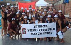 Stanford's women's water polo team